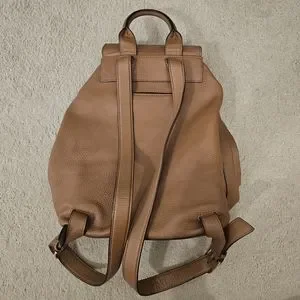 Tory Burch | Bags | Tory Burch Brody Backpack Color Bark  display picture 3